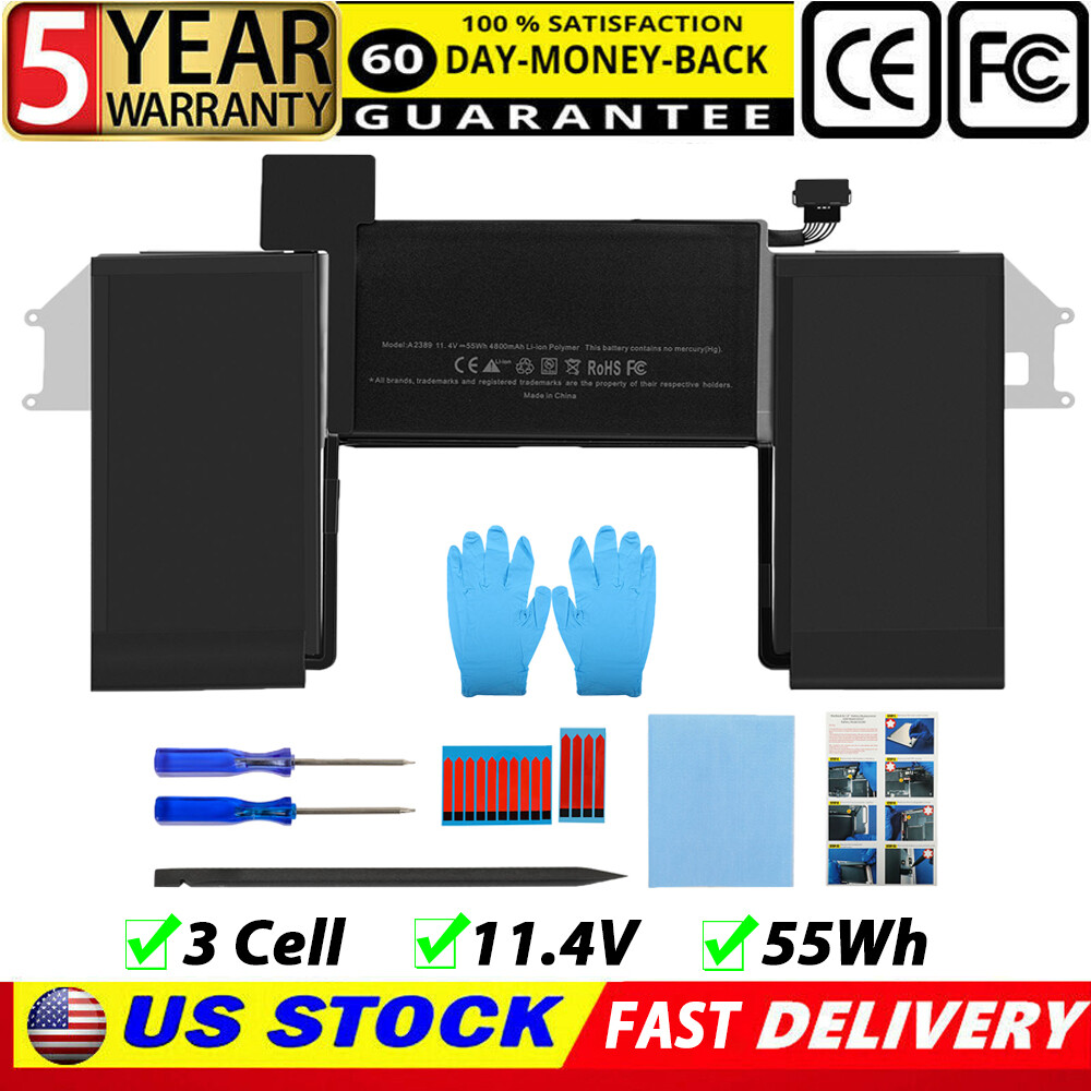 ✅A2337 Macbook Air Battery A2389 Battery Replacement for Macbook Air 13-Inch M1✅
