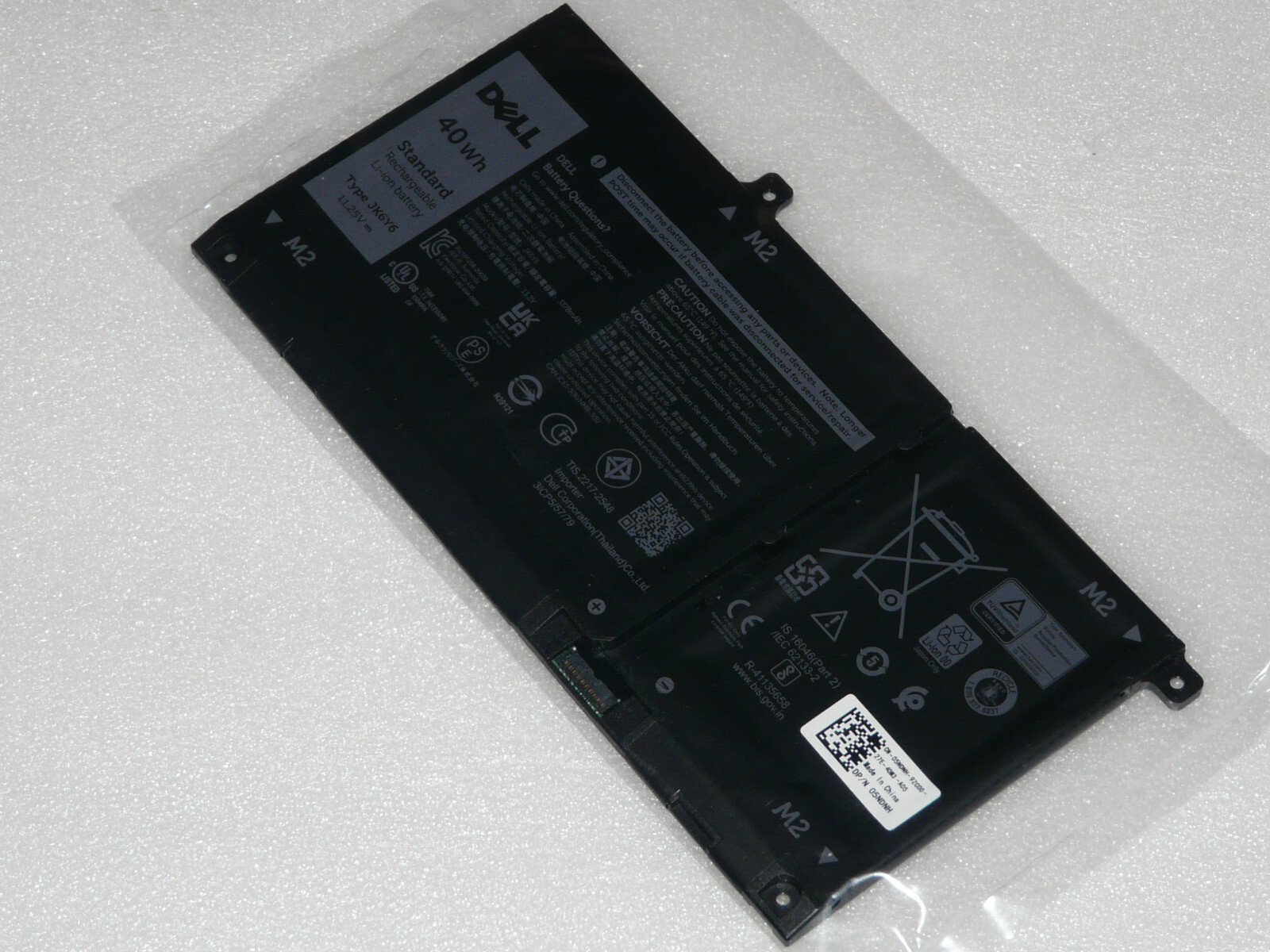 NEW DELL INSPIRON 14 5401 5402 5405 5408 5409 40WH 11.25V BATTERY JK6Y6 0JK6Y6