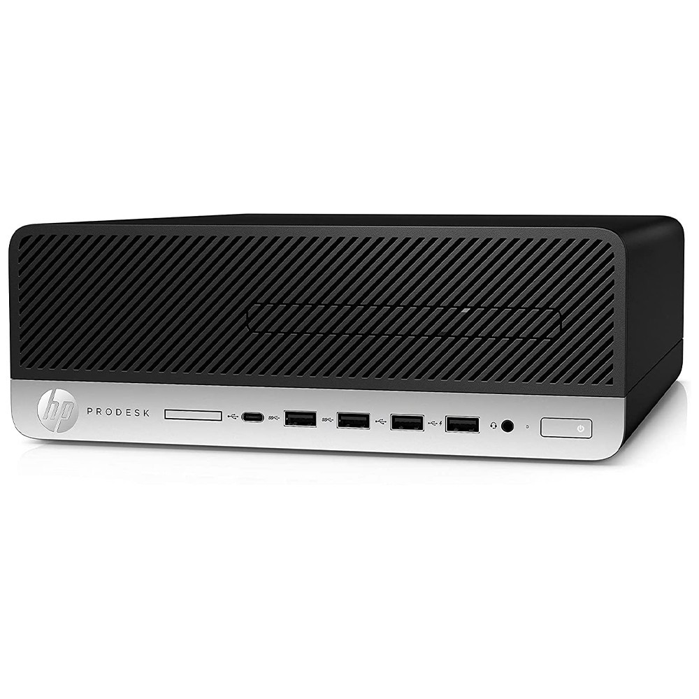 HP EliteDesk 800 G4 Desktop Computer i5 16GB RAM 512GB SSD 22in LCD Windows 11