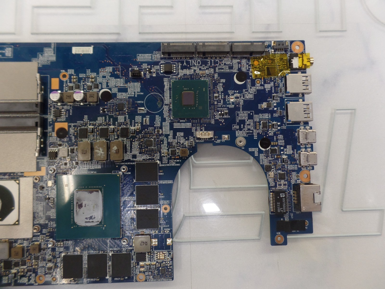 607-16W21-02S MSI i5-10500H GeForce RTX 3060 Motherboard GF65213 **AS-IS READ***