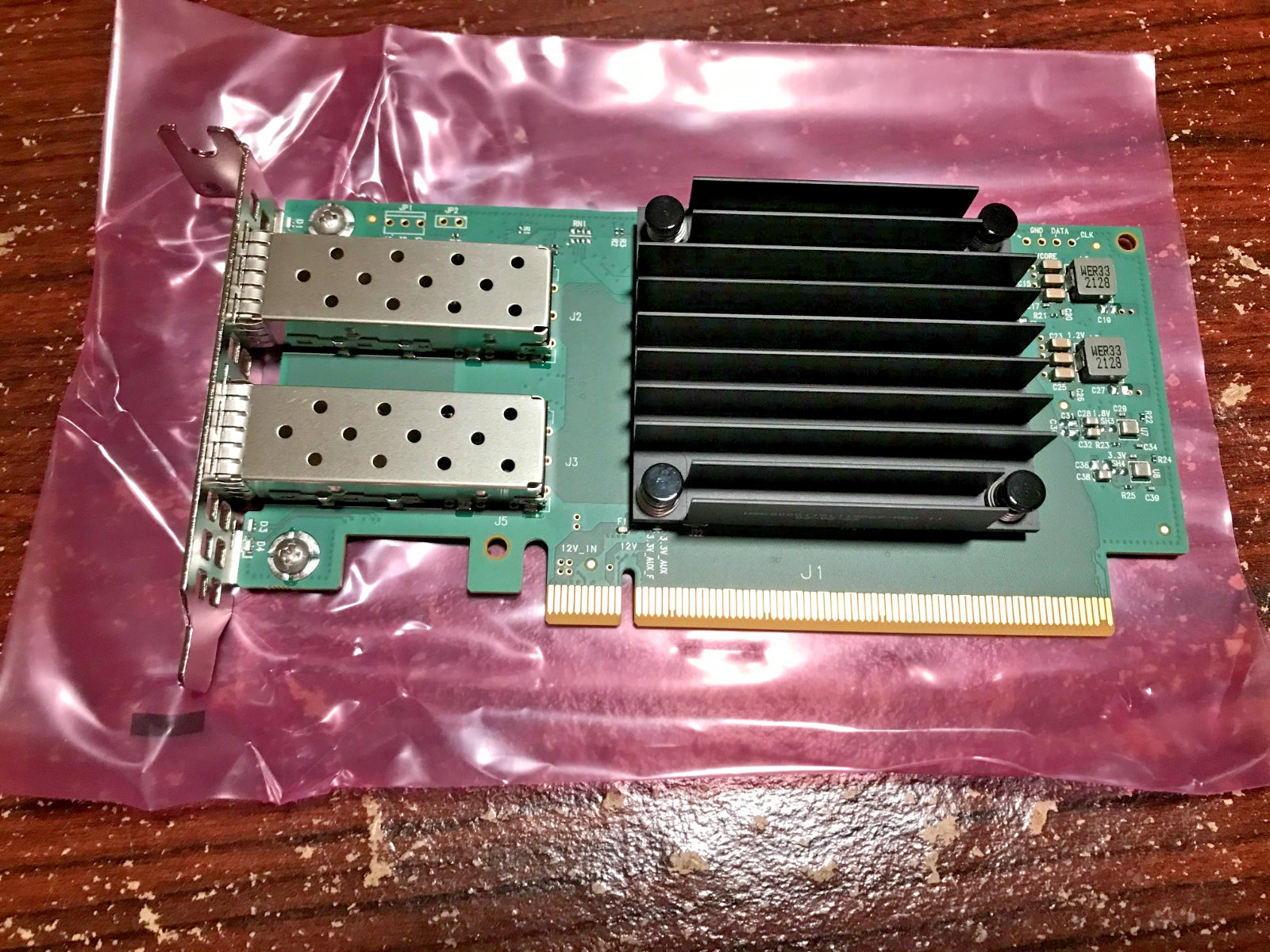 Dell 0V5DG9 V5DG9 Connectx5 25GBE 2-Port SFP28 PCI EN Network Interface Card New