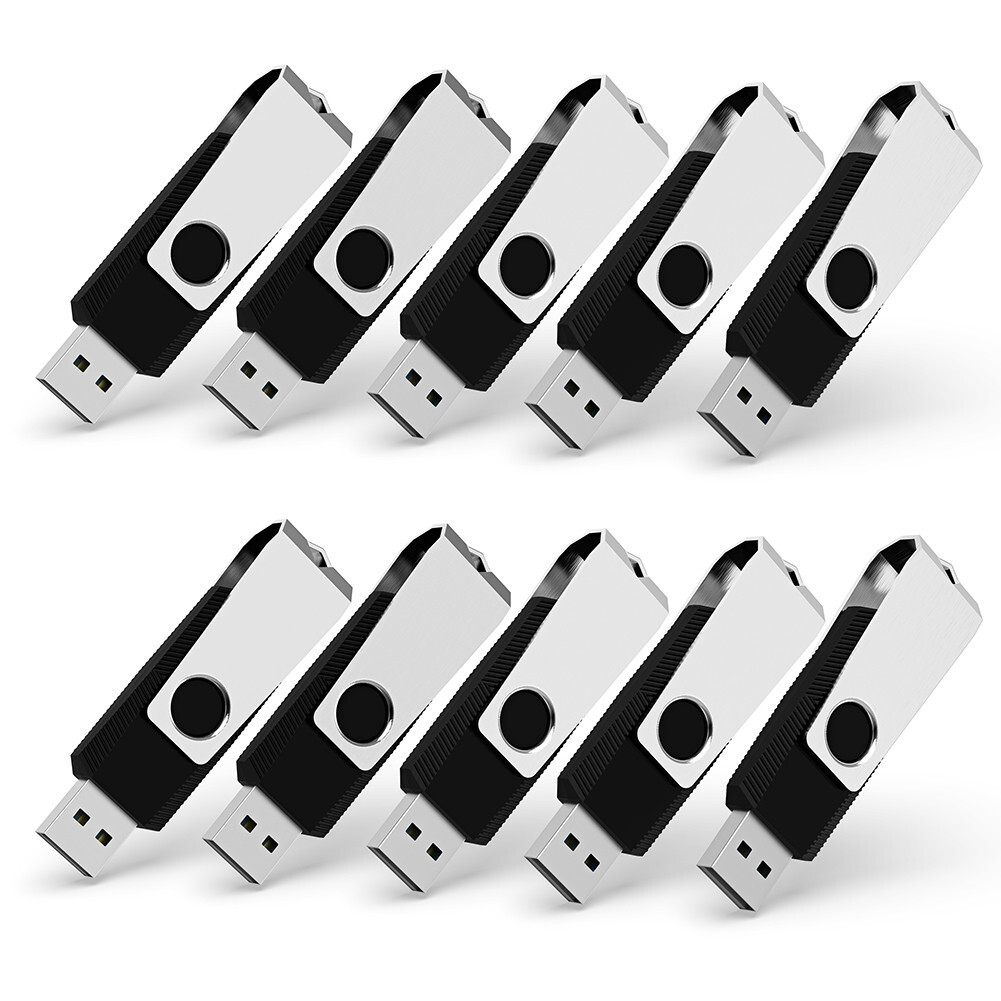 128GB 64GB 32GB 16GB Flash Drive Memory Stick Swivel Pendrive Thumb Drive U Disk