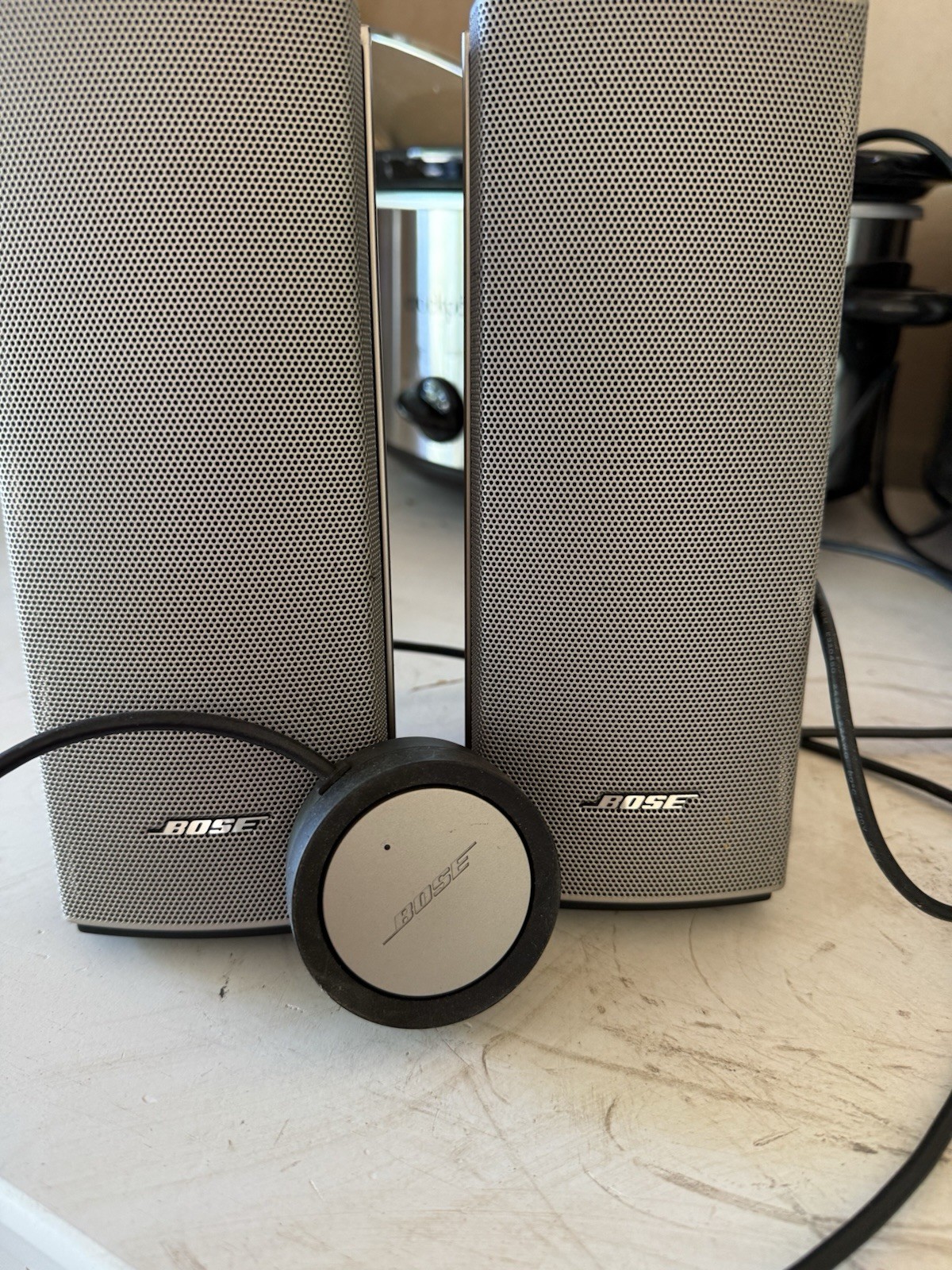 Bose Companion 20 Multimedia Speaker System – Silver