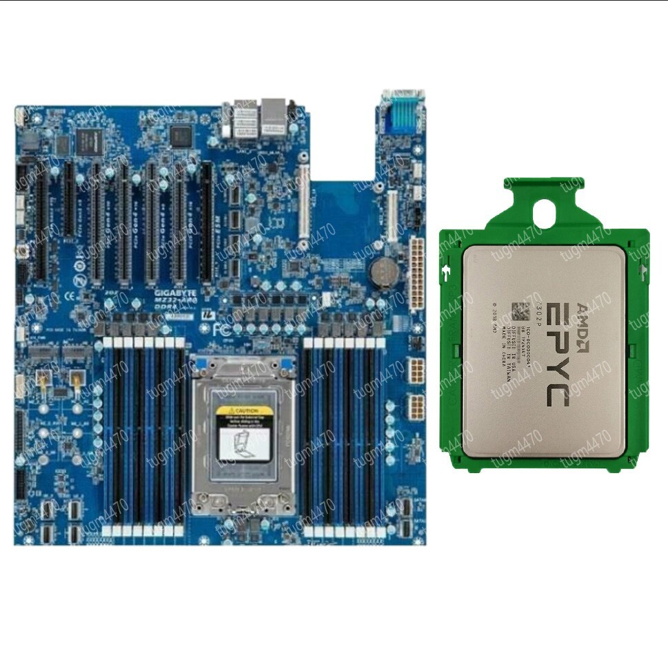 amd epyc 7302p+Gigabyte mz32-ar0 motherboard Rev 1.0 cpu+motherboard combina