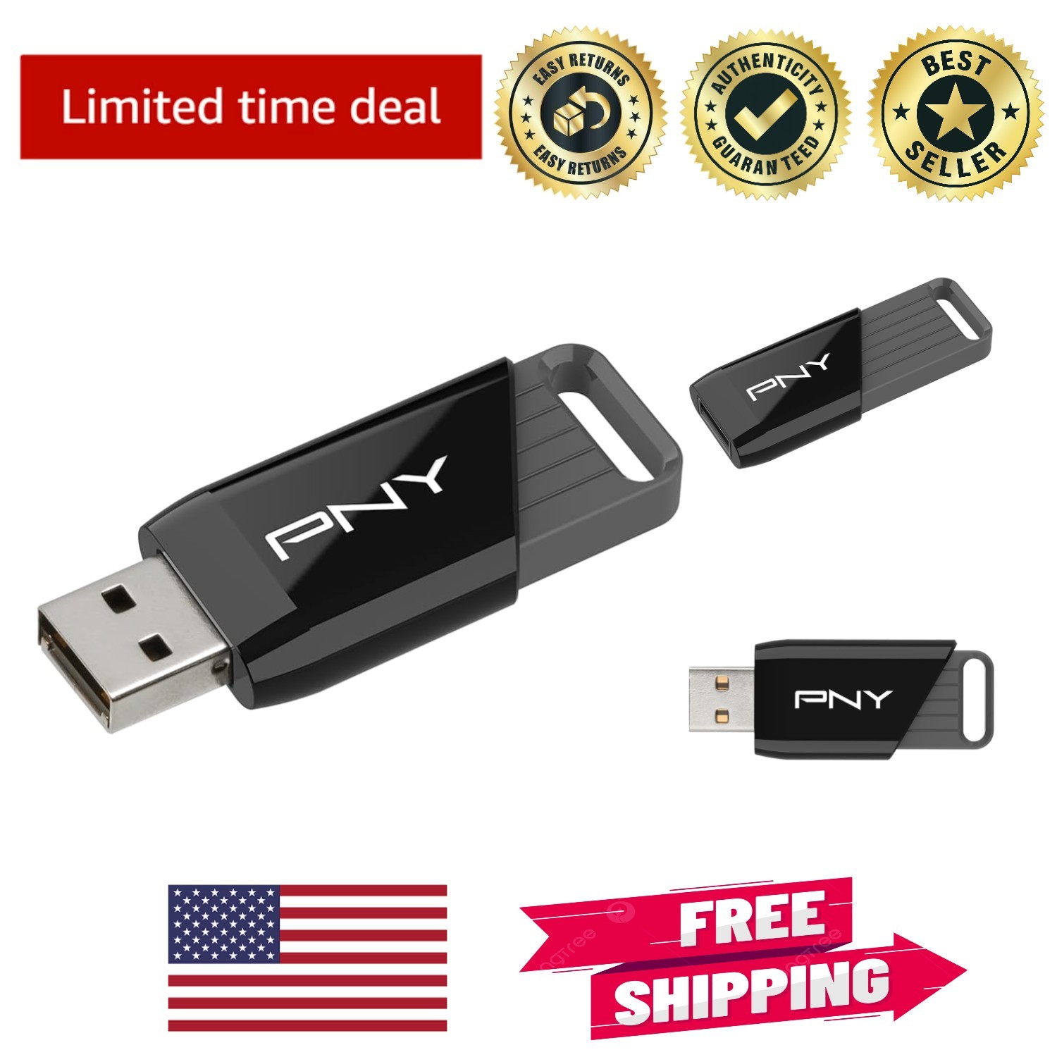 Durable 512GB USB 3.2 Flash Drive with 130MB/s Speed – Lightweight & Portable