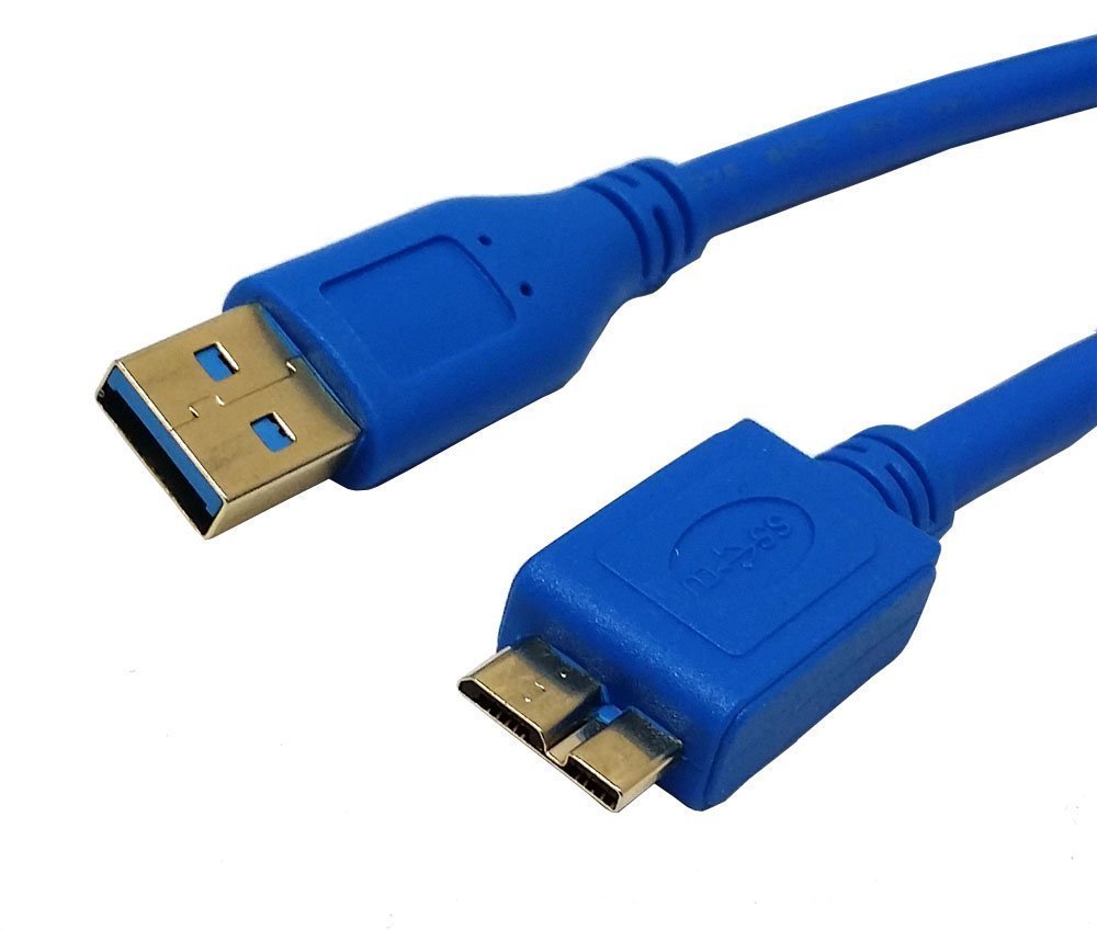USB 3.0 Power Charger +Data SYNC Cable Cord For Toshiba External Hard Drive Disk
