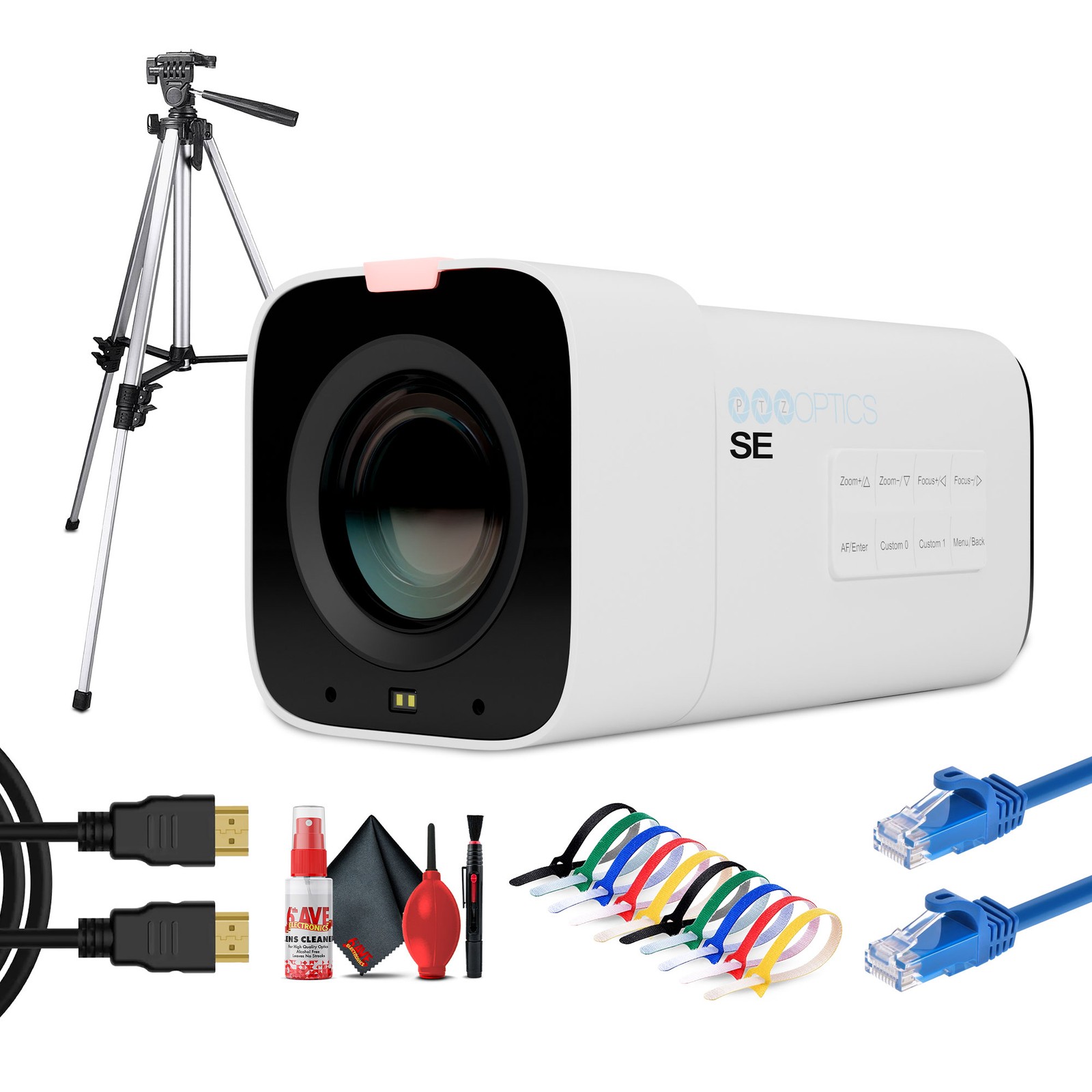 PTZOptics Studio SE Hive-Linked PTZ Camera w/ 20x Optical Zoom, HD