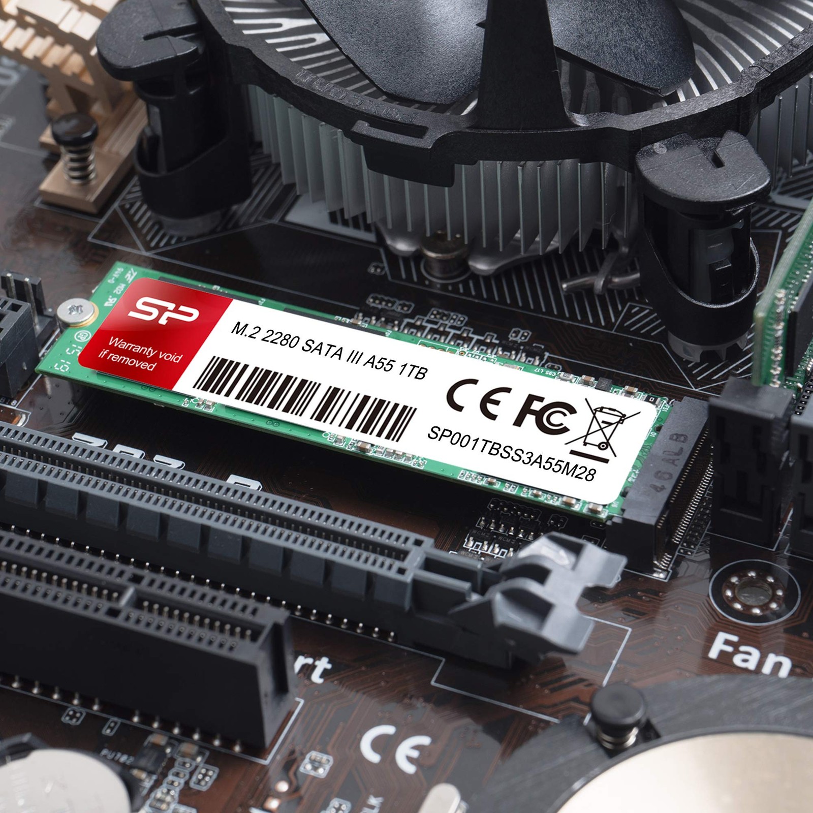 Silicon Power 1TB A55 M.2 SATA M+B Key SSD Internal Solid State 1TB,