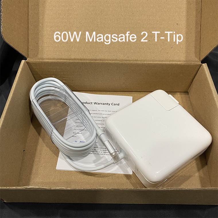 Genuine 60w T-Tip Power Adapter charger Macbook Pro 2012-2017 A1435 A1425 A1502