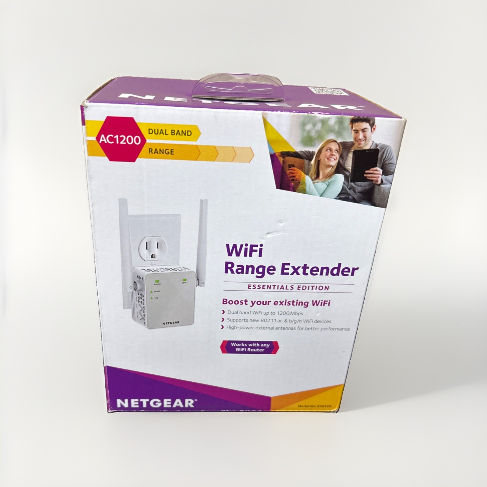 NETGEAR EX6120100NAS Wi-Fi Range Extender