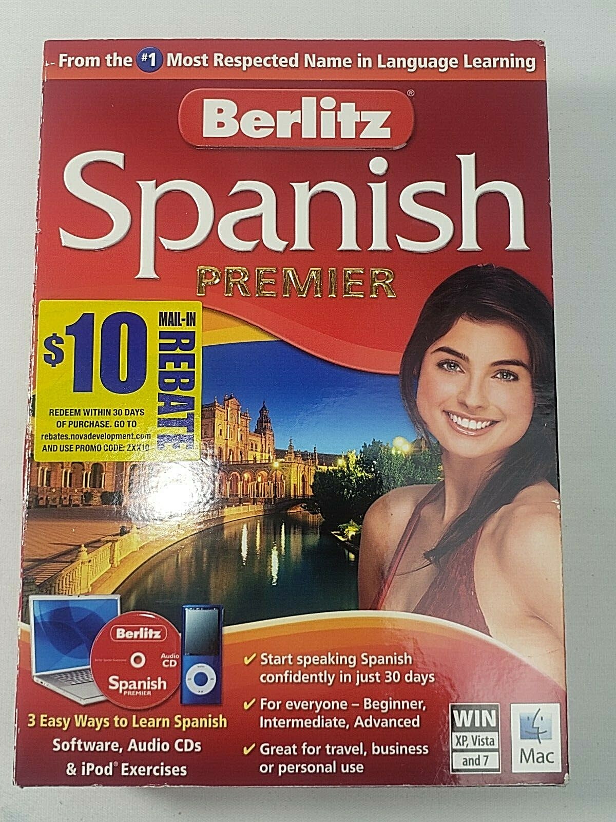 🔴 Nova Development Berlitz Spanish Premier Full Version for Windows Home School