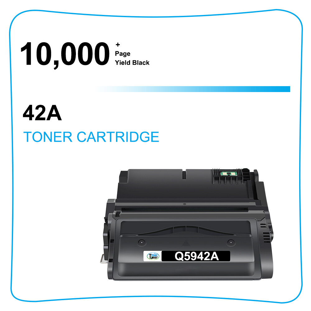 4PK Compatible with HP Q5942A 42A Toner LaserJet 4200 4250n 4250tn 4300 4350tn