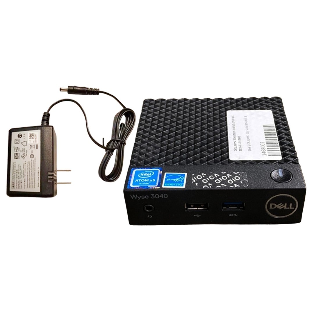 OEM Dell N10D Wyse 3040 Atom X5-Z8350 1.44GHz 8GB SSD 2GB RAM 5v