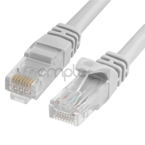 CAT 6 500MHz UTP ETHERNET LAN NETWORK CABLE 75 FT Gray Lot of 3 NEW